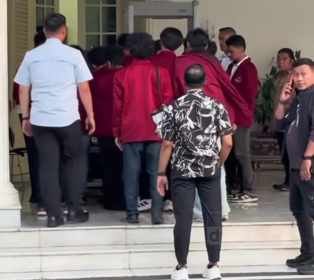 Aksi di Patung Kuda Berujung Konsolidasi di Istana Wapres