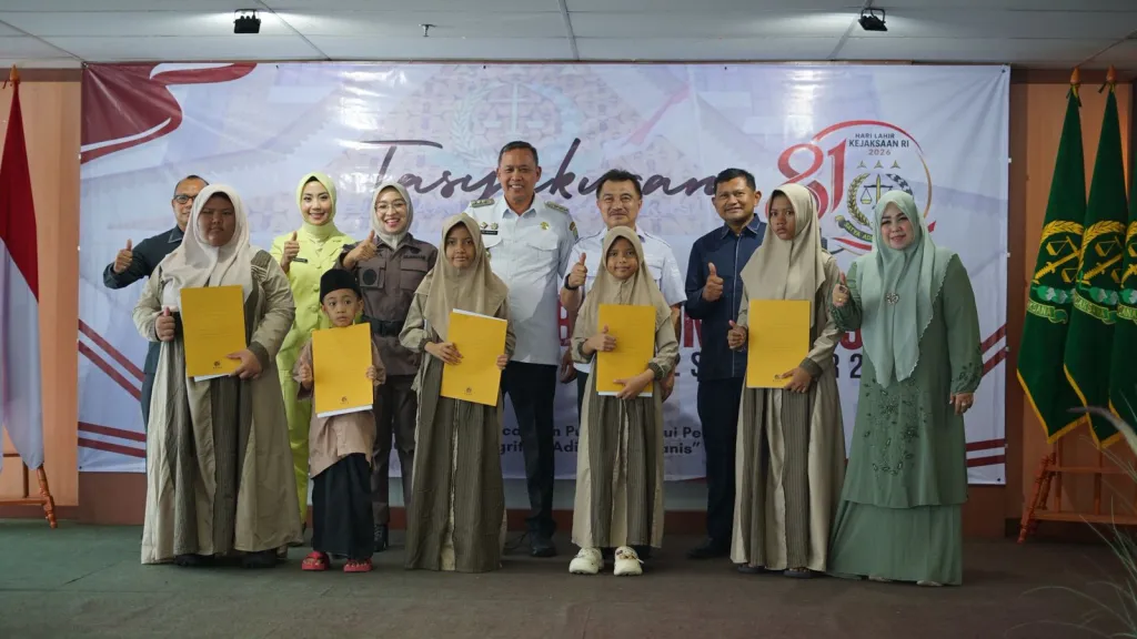 Harlah ke-81 Kejari Kota Bekasi! Pemkot, Kejari dan PA Bekasi Serahkan Perwalian Anak & SKP2