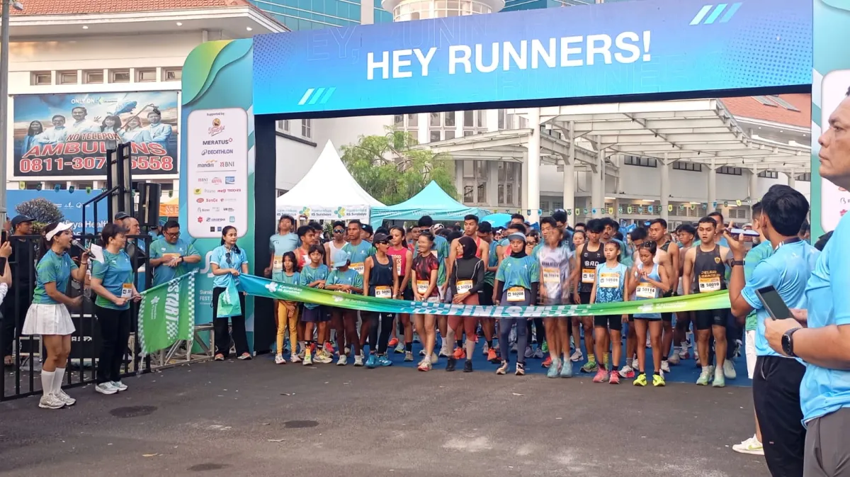 Bukan Sekadar Fun Run, RSUP Kemenkes Surabaya Ajak Warga Ubah Kebiasaan Hidup Sehat