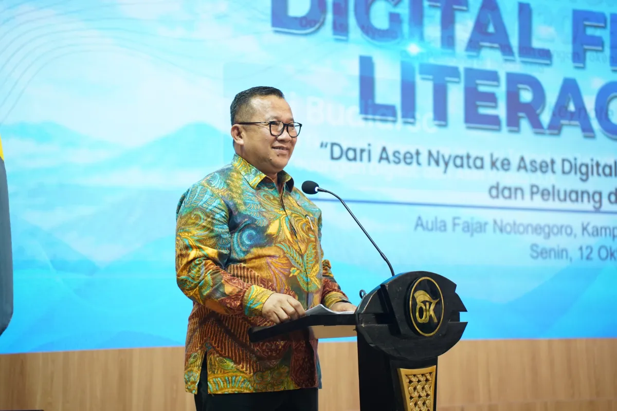 Gelar DFL di UNAIR, OJK Dorong Generasi Muda Pahami Peluang dan Risiko Tokenisasi