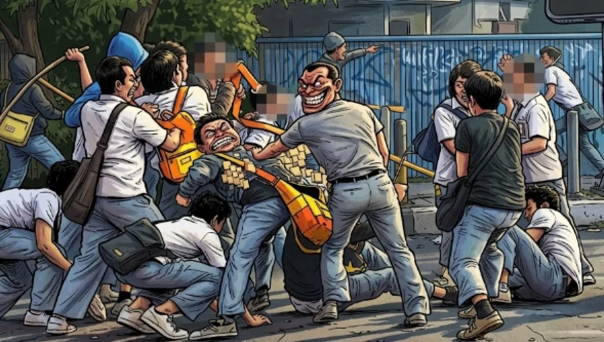 Tantang Duel di Instagram, Tawuran Pelajar Pecah di Cikunir Bekasi, Satu Luka Bacok