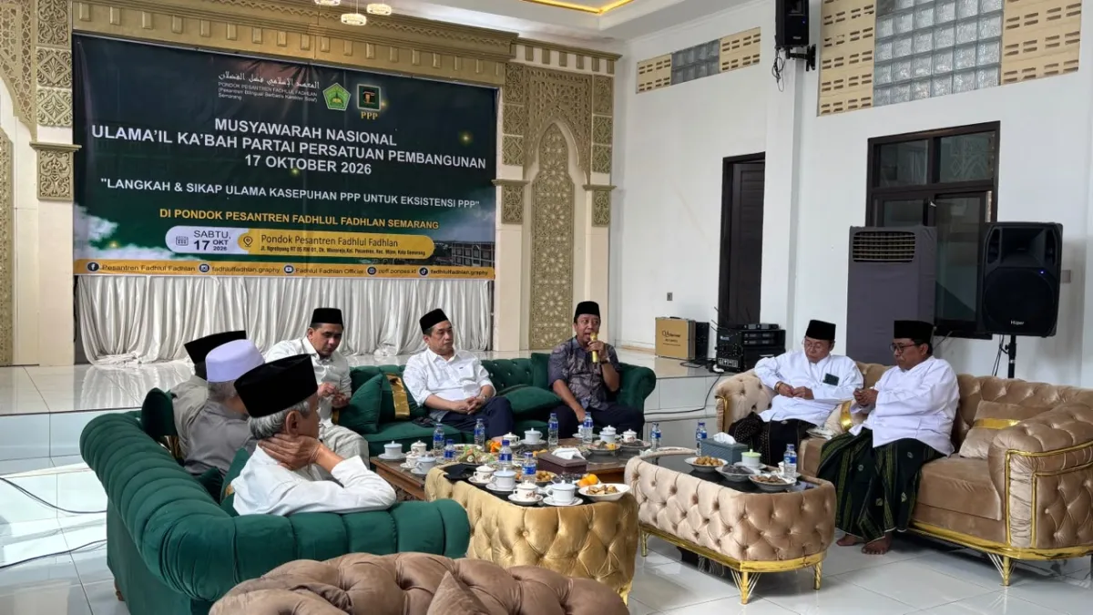 Para Kyai dan Ulama Kasepuhan PPP Gelar Musyawarah Nasional Ulama’il Ka’bah
