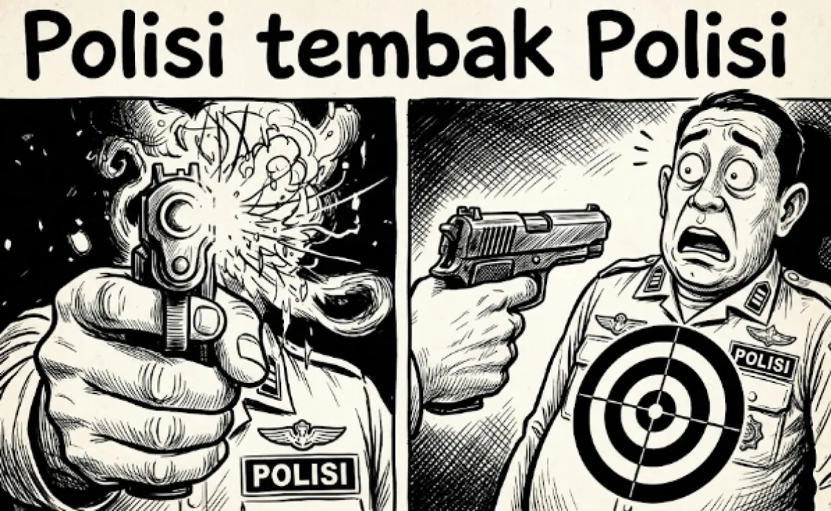 TRAGIS! Polisi Tembak Polisi di Markas Polairud Pondok Cabe, Bharada Valdo Tewas Ditembak Rekan Sendiri