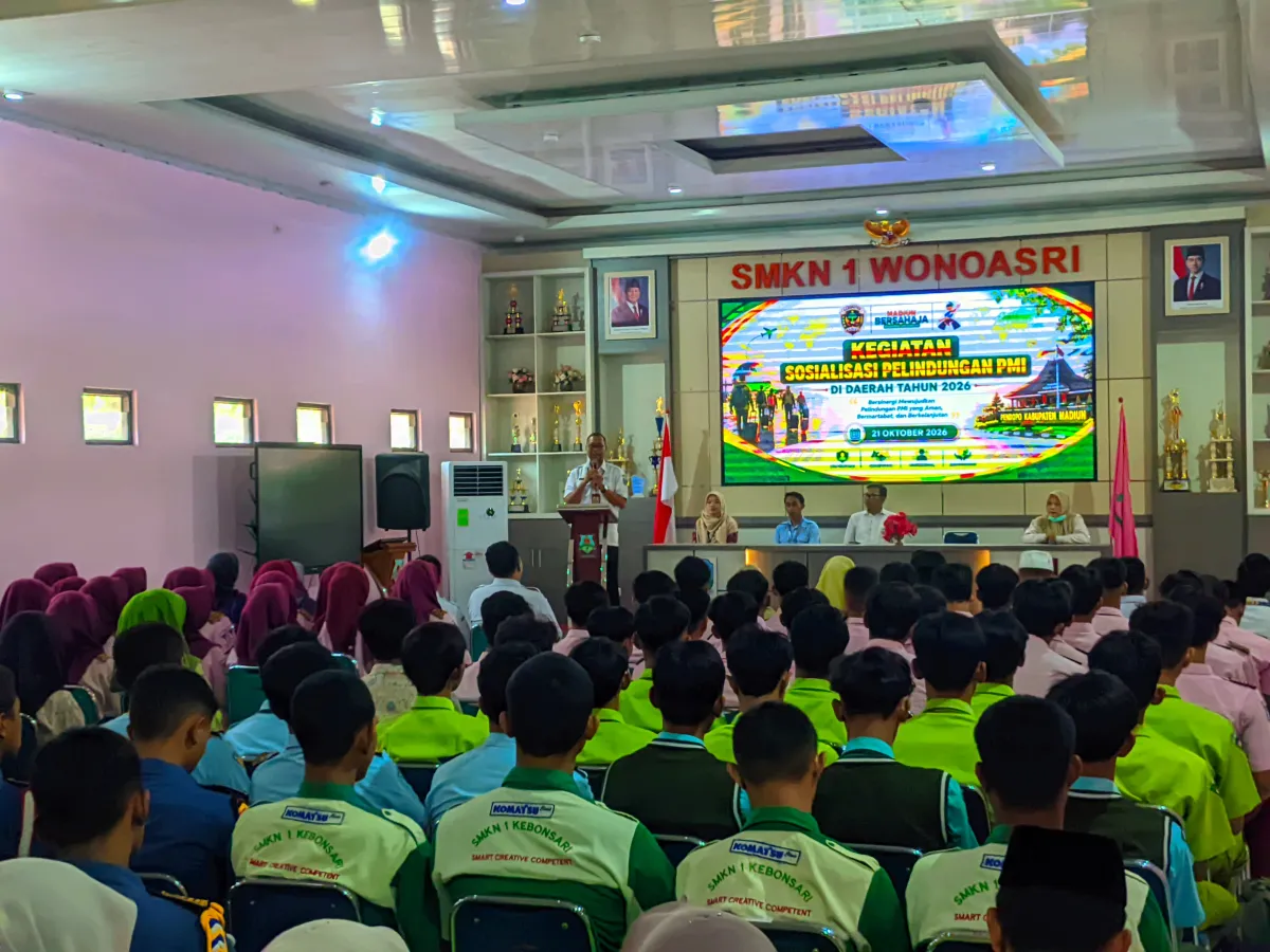 Sasar Pelajar SMK dan SMA, Disnakerin Madiun Perketat Pencegahan PMI Ilegal