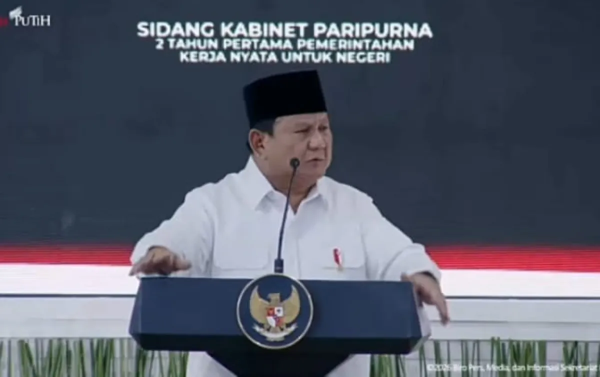 TEGAS! Prabowo Sebut Pelaku Karhutla Sebagai Teroris Ekologi
