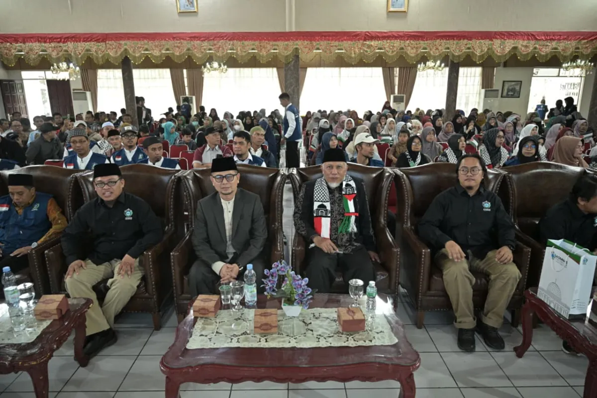 Gubernur Sumbar: Semangat PDRI Jadi Landasan Perjuangan Dukung Kemerdekaan Palestina