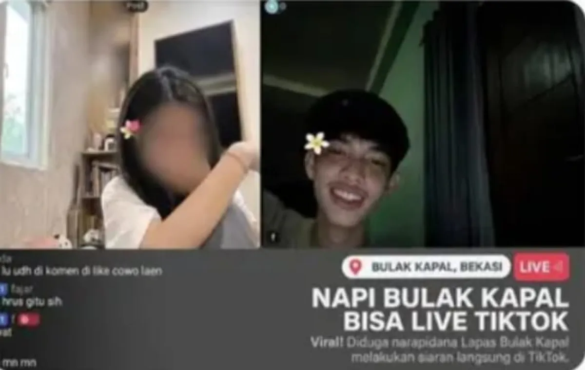 Heboh, Ada Napi Live dari Dalam Lapas Kelas IIA Bekasi, Pengamat: Ini Gagalnya Sistem Pengawasan!