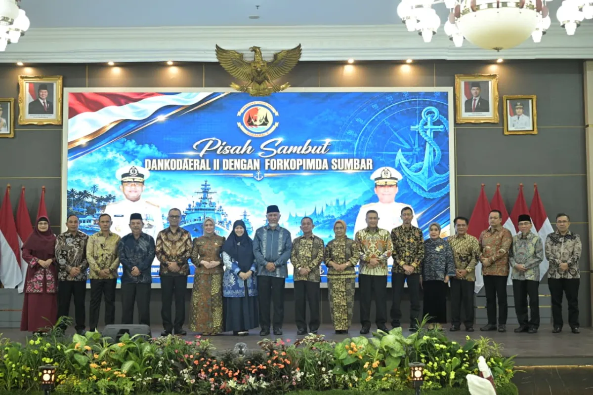 Gubernur Mahyeldi Apresiasi Kontribusi Kodaeral II, Dorong Penguatan Sinergi untuk Pembangunan Sumbar