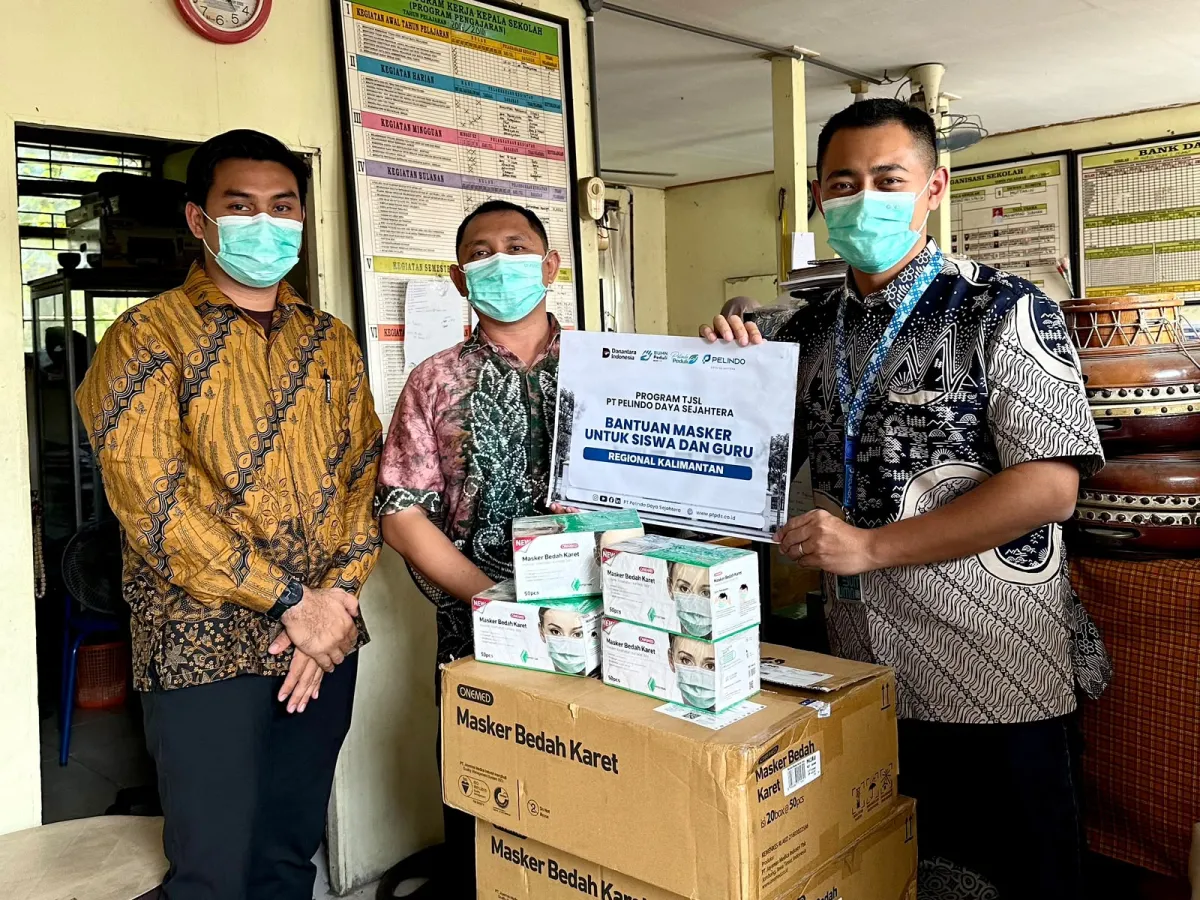 PDS Siapkan 650 Box Masker untuk Siswa dan Guru Terdampak Kabut Asap Karhutla