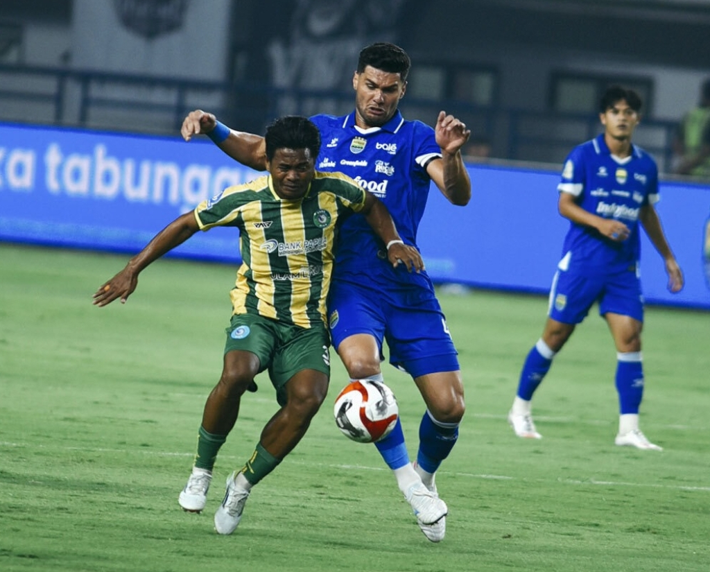 Persib Bandung Kalahkan PSBS Biak 1-0