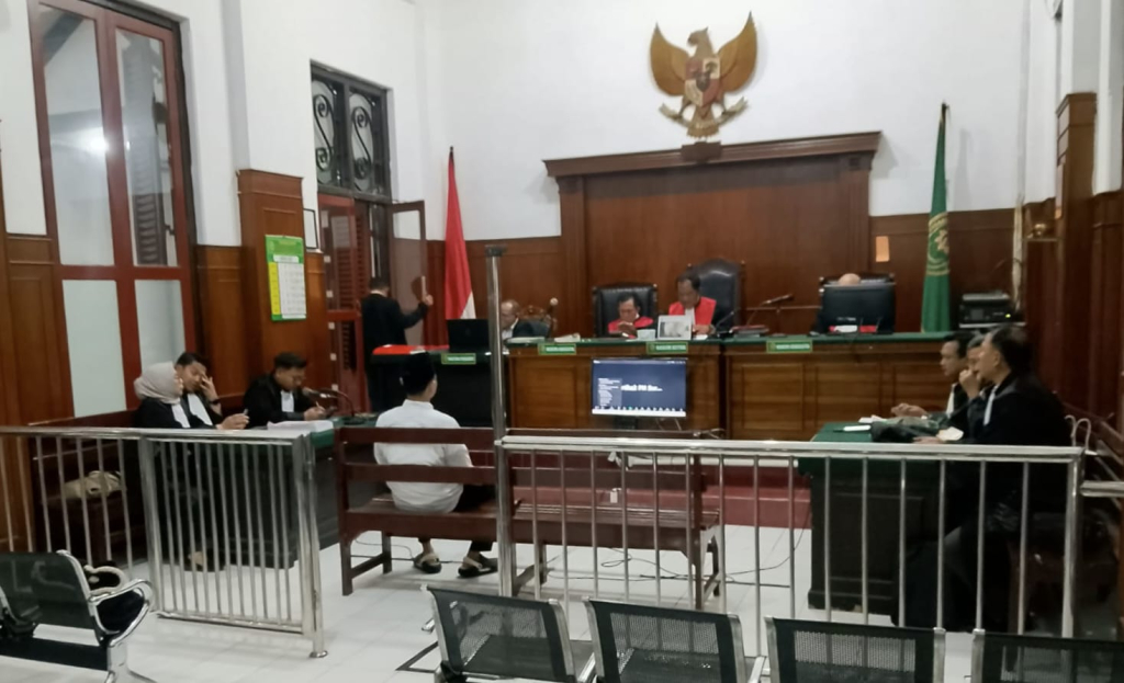 Iqbal Zidan Nawawi Jalani Sidang Kasus Kekerasan Hubungan Intim