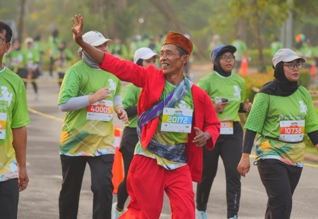Tanda Pola Hidup Sehat Berubah, Ribuan Warga Depok Antusias Ikuti Fun Run
