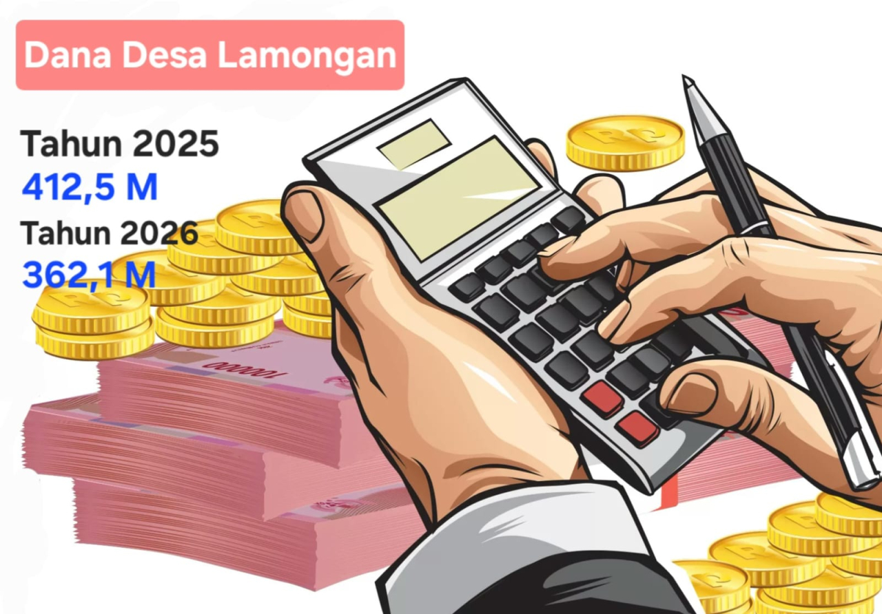 Dana Desa di Lamongan Turun Drastis, Ini Kegunaan dan Larangannya!