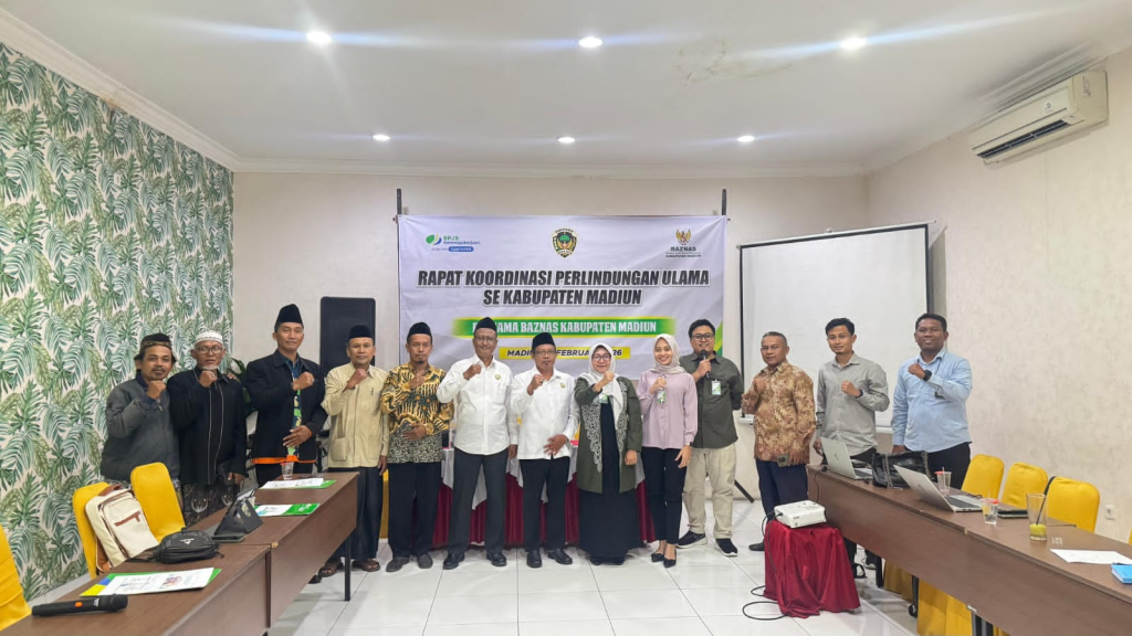 BPJS Ketenagakerjaan dan Baznas Madiun Rakor, Beri Perlindungan Ulama Sekabupaten