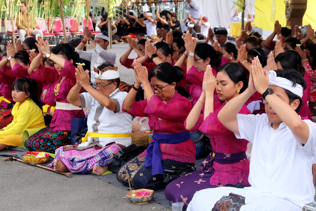 Sambut Nyepi 1947 Saka, Tawur Agung Kesanga di Kediri Jadi Ritual Penyucian Diri dan Alam