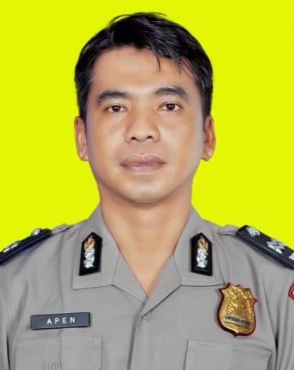 Gugur saat Mengamankan Lebaran, Aiptu Apendra Diberi Anugerah Kenaikan Pangkat