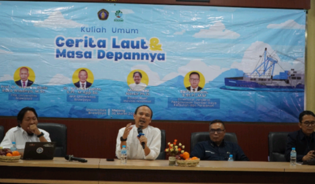 FPIK UB Dorong Generasi Muda Peduli Laut Berkelanjutan melalui Kuliah Umum “Cerita Laut dan Masa Depannya”