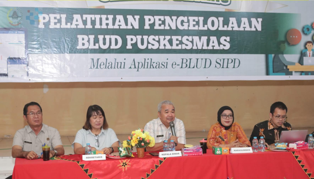 Tingkatkan Akuntabilitas Layanan Kesehatan, Dinkes Gunungsitoli Gelar Pelatihan e-BLUD Terintegrasi SIPD