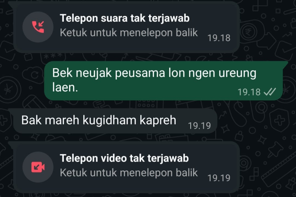 Diduga Imbas Pemberitaan, Pemilik Akun Facebook Anderson Ancam Bunuh Wartawan di Bireuen