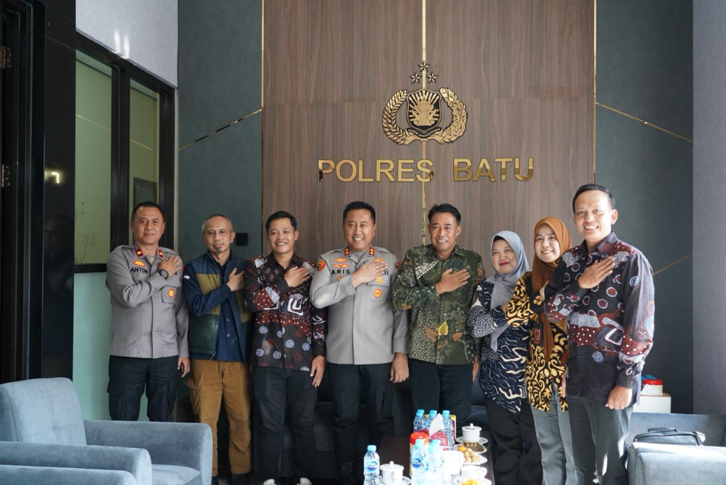 KPU Kota Batu dan Polres Perkuat Sinergi, Dorong Edukasi Demokrasi ke Masyarakat