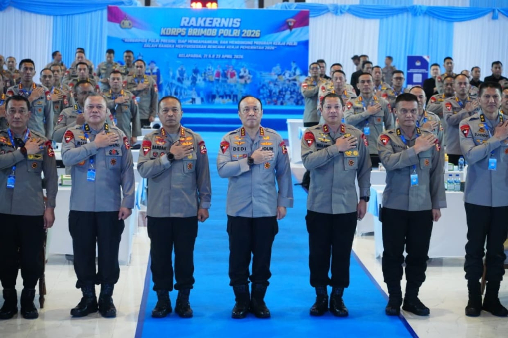 Hadapi Ancaman Hybrid, Wakapolri Minta Brimob Perkuat Kapabilitas