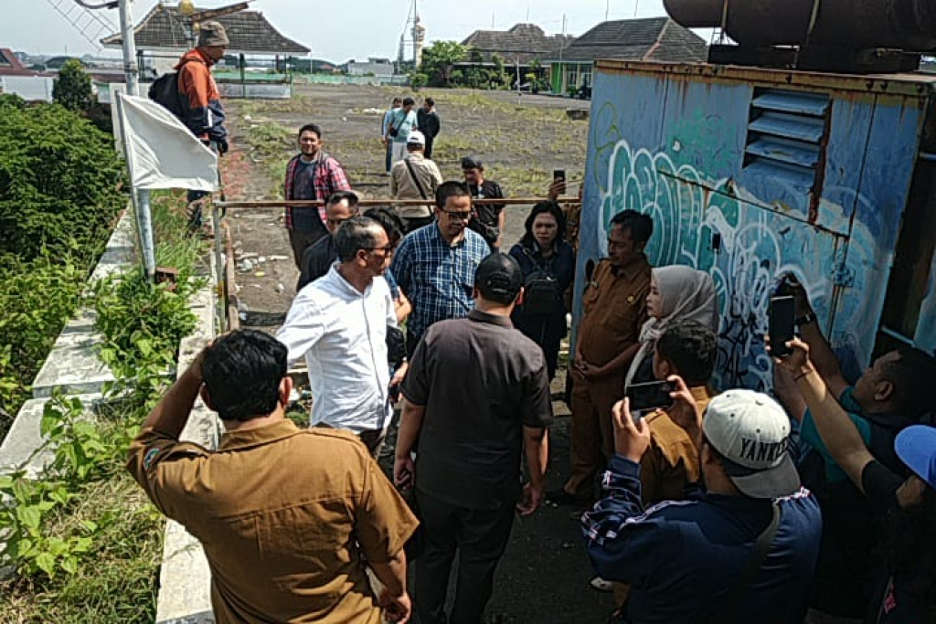 DPRD Temukan Retakan di Pasar Besar Matahari, Diduga Dipicu Beban Pot Air