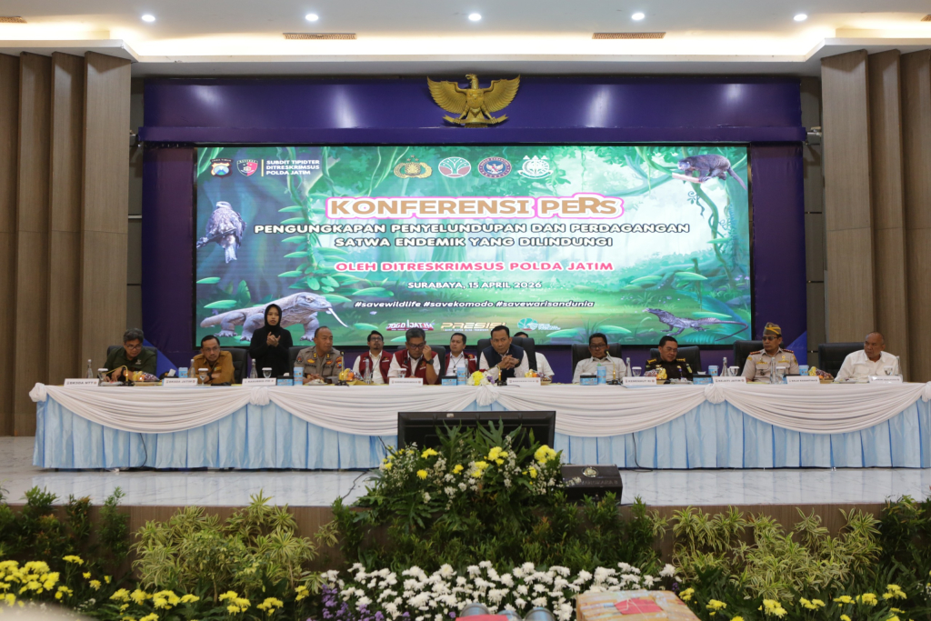 Polda Jatim Bongkar Perdagangan Satwa Dilindungi, Belasan Tersangka Ditangkap