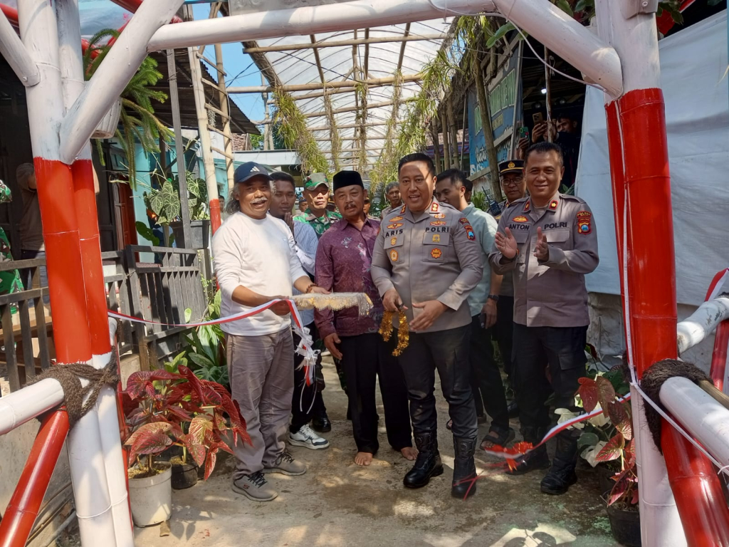 Kapolres Batu Resmikan Jembatan Merah Putih Presisi, Permudah Akses Warga Dusun Gerdu