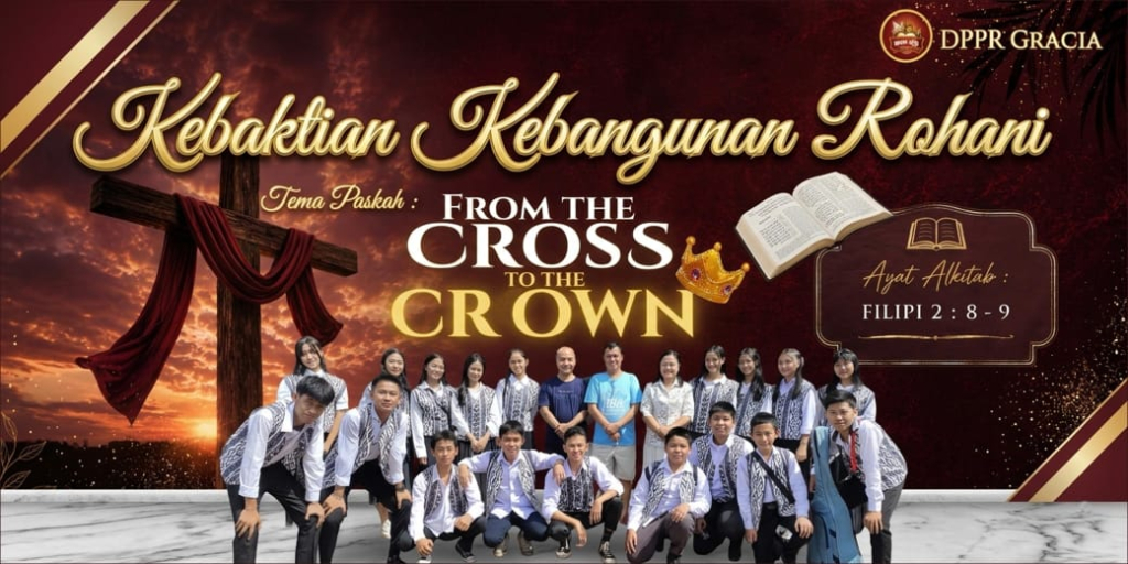 Meriah dan Khidmat! DPPR BKPN Jemaat Teluk Dalam Sukses Gelar KKR "From The Cross To The Crown
