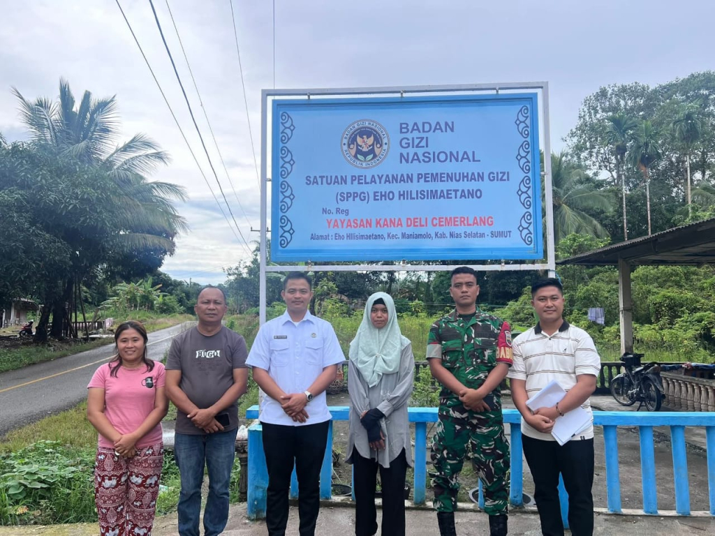 Dewan Ekonomi Nasional Lakukan Peninjauan Lapangan ke SPPG Eho Hilisimaetano Nias Selatan