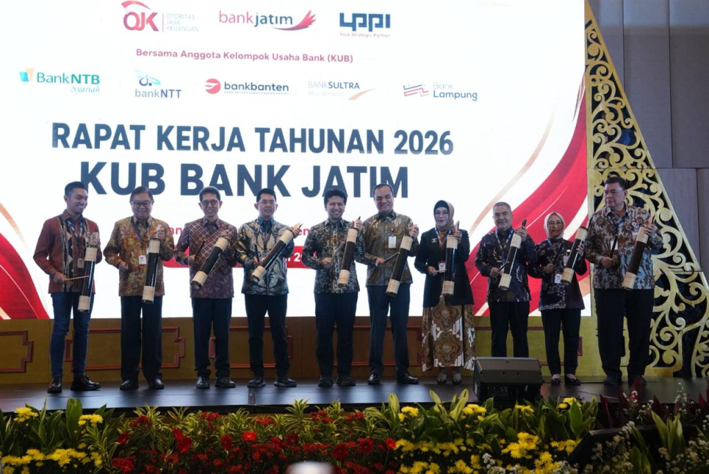 Perkuat Sinergi dan Transformasi, Bank Jatim Gelar Rakerta 2026 KUB Bank Jatim