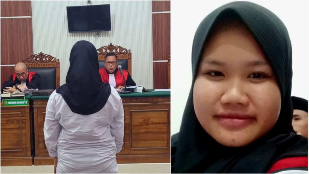 Khusnul Khotimah Pembunuh Bayi yang Baru Dilahirkan Divonis 9 Tahun Penjara