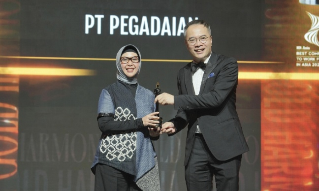 Delapan Kali Berturut-turut Jadi Tempat Kerja Terbaik di Asia, Pegadaian Sabet 5 Penghargaan HR Asia 2026