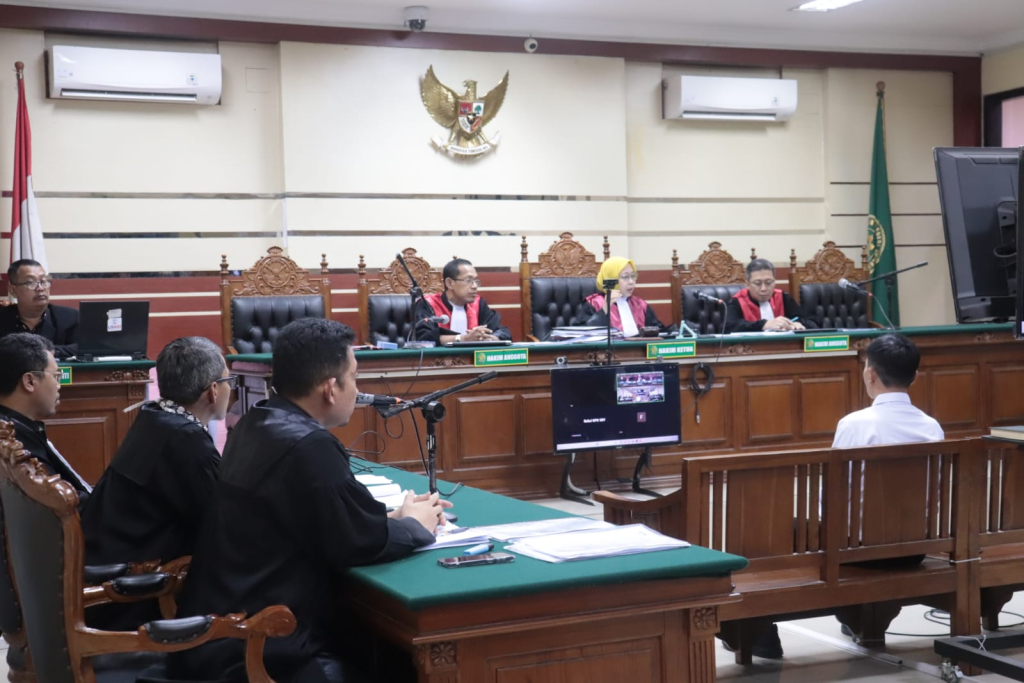 Sidang Korupsi Maidi Cs Berlanjut, Eksepsi Thariq Megah Ditolak Seluruhnya