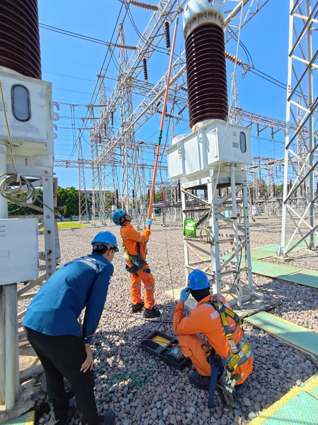 Kinerja Gemilang PLN UPT Surabaya, Modernisasi dan Pemeliharaan GI 150 kV Sukolilo Tingkatkan Keandalan Kelistrikan