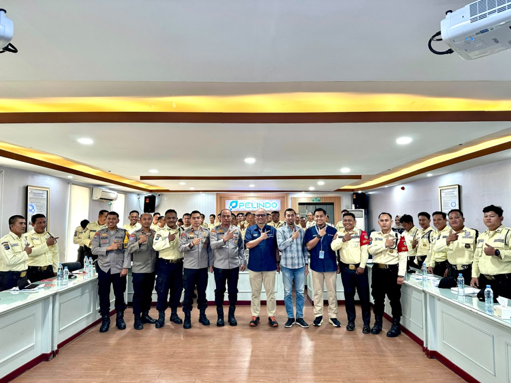 Bukan Sekadar Jaga Keamanan, 104 Satpam Pelindo di Banjarmasin Digembleng Jadi Safety Agent