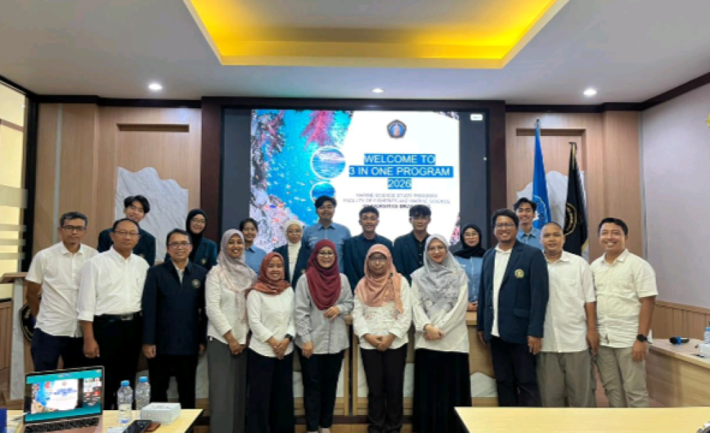 Program Studi Ilmu Kelautan FPIK UB Dorong Mahasiswa Tembus Riset Global Lewat Program 3 in 1 Marine Biotechnology