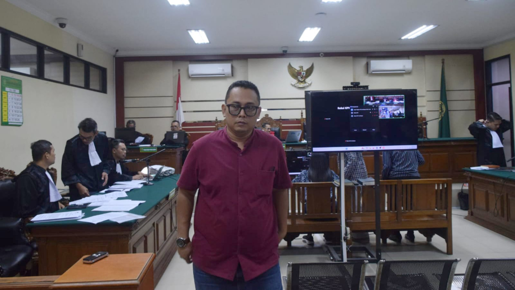 Terungkap di Sidang Tipikor, Dana CSR Bank Jatim Rp540 Juta Dipakai Bangun PSC Corner di Tanah Menantu Maidi