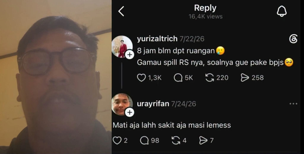 Doakan Yurizal Mati, Sipir Rutan Putussibaun Babak Belut Dihajar Netizen