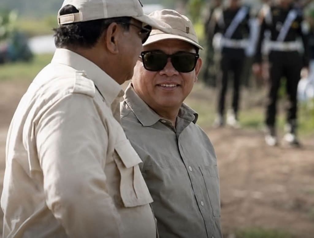 Prabowo Tunjuk Haji Isam Tangani Karhutla Kalimantan Selatan
