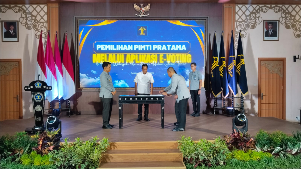 Pegawai Kementerian Hukum Ikut Pilih Kakanwil Jatim, Saiful Sahri Terpilih Lewat E-Voting