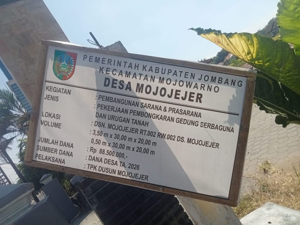 Tokoh Masyarakat Ungkap Musdes Mojojejer Jombang Tak Pernah Bahas Penghapusan Gedung Serbaguna