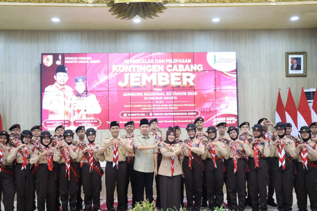 Gus Fawait Lepas Kontingen Jamnas XII Jember, Semua Biaya Peserta Ditanggung Pemkab