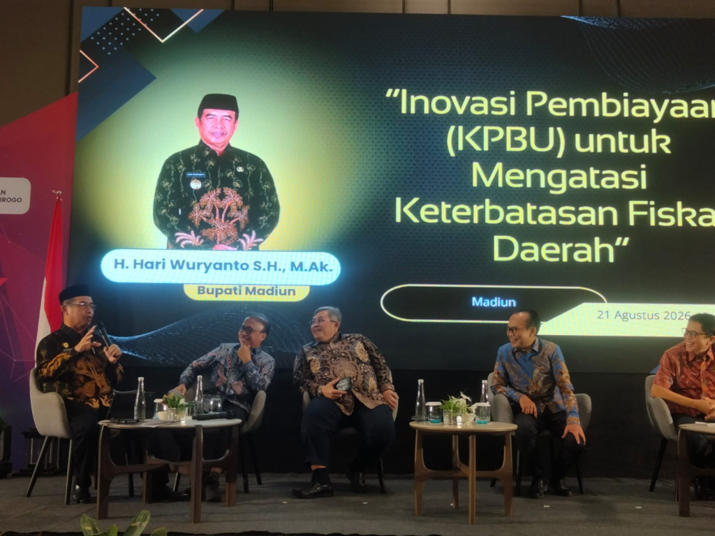 Jadi Pembicara di Sarasehan Pawitandirogo, Bupati Madiun Bahas Terobosan Pembiayaan Melalui KPBU