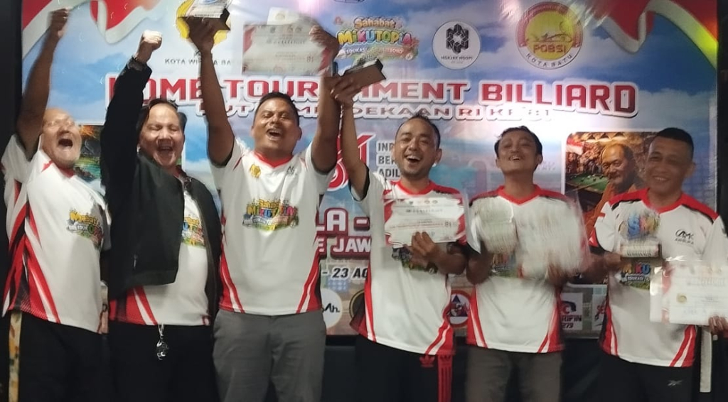 Ahmad Arifin Juara Home Turnamen Biliar Jatim 2026, POBSI Batu Bidik Porprov 2027