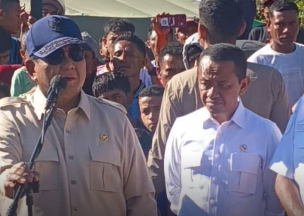 Prabowo ke Korban Gempa NTT: MBG Mau Diteruskan atau Tidak?