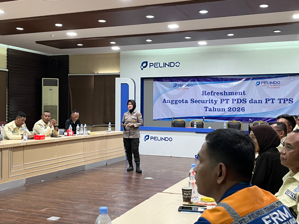 145 Personel Satpam PDS Jalani Refresher, Perkuat Keamanan Terminal Petikemas