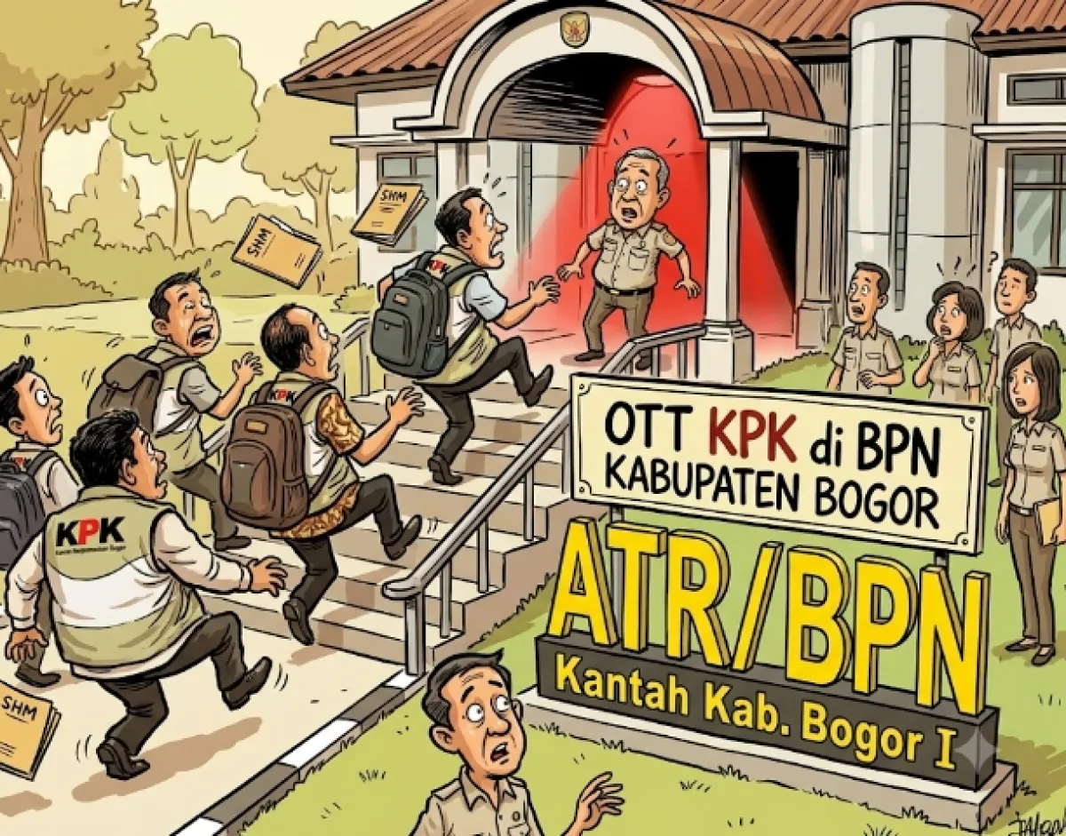 20 Koper, 17 Orang di 1 Kantor Pertanahan!  Ini Hanya Bogor, atau Puncak Gunung Es Kasus Sertifikat?