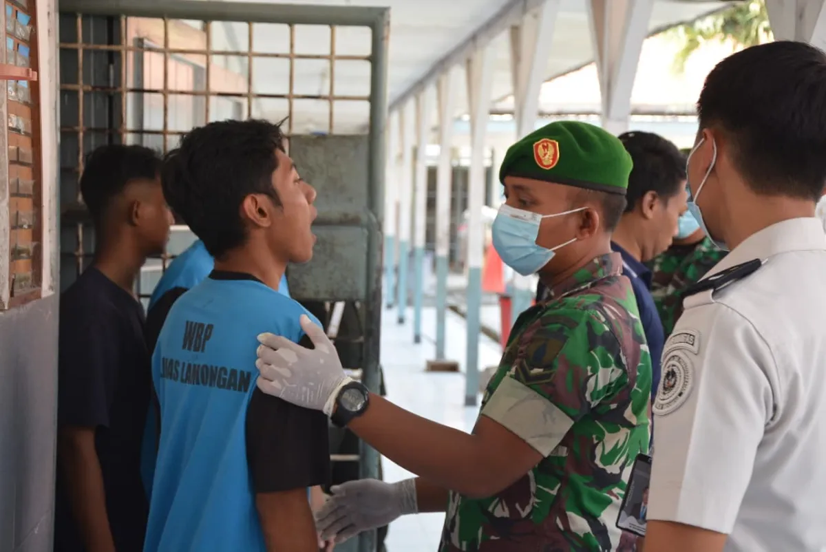 Razia Gabungan Sasar Halinar di Lapas Lamongan, Petugas Tak Temukan Narkoba dan Ponsel Ilegal