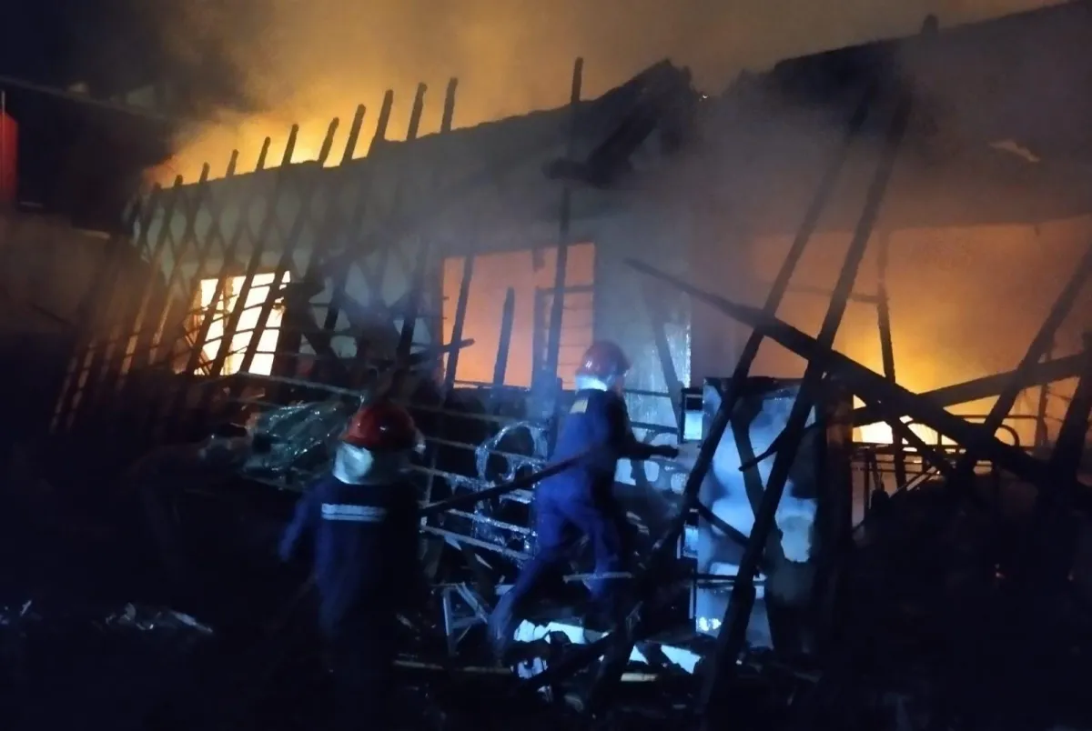 Rumah Dinas Puskesmas Ponorogo Dilalap Api, Berkas Arsip dan Motor Musnah 